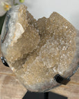 Natural Yellow Sugar Druzy Geode - MWS1890