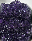 Top Grade Natural Amethyst Crystal Formation - Stand Included - MWS2479