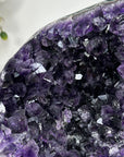 Stunning Large Natural Amethyst Crystal with Green Jasper Shell - MWS1849