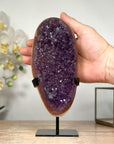 Rare Natural Amethyst & Jasper Specimen - MWS1836