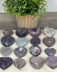 Mixed Minerals Hearts Set - MHLT0310