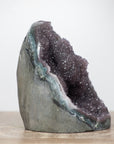 Natural Sparkly Druzy Amethyst with Jasper Shell - GQTZ0339