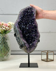 18 in Tall Natural Amethyst Geode Specimen - MWS1856