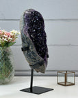 18 in Tall Natural Amethyst Geode Specimen - MWS1856