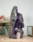 XXL Natural Amethyst Cathedral with Calcite Crystals - CBP1080