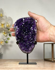 Stunning Deep Purple Natural Amethyst Geode - MWS1808