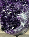 Top Grade Amethyst Specimen on Metal Stand - MWS3224