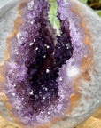 Huge Natural Amethyst & Agate Sphere Geode - SPH0169