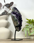 Natural Amethyst Specime from Uruguay - Stand Included - MWS3173