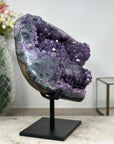 Stunning Natural Amethyst Geode with Unique Crystal Formations - AWS1259