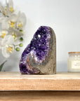 Natural Amethyst Cathedral with Deep Purple Crystals - CBP1105
