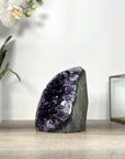 Amethyst Geode with Self Standing Base from Uruguay - CBP1219