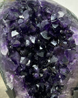 Uruguayan Amethyst Stone with Large Deep Purple Crystals - MWS2459