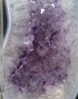 Blue Banded Agate & Amethyst Stone Tower - STP0153