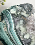 Unique Large Green Jasper Slice - MWS2240