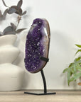 Natural Uruguayan Amethyst Crystal with Stalactite Eye Formation - MWS3194