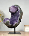Amethyst Cluster – Hand-Polished for Spiritual Healing and Home Decor