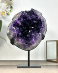 Amethyst Geode with Deep Purple Large Crystals from Uruguay - MWS2930