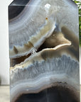 Uruguayan agate Stone Tower Geode - STP0190