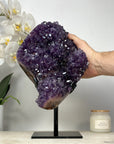 A+ Grade Natural Amethyst Crystal Specimen - MWS2045