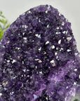 Amethyst Geode Crystal Cluster with Rich Purple Crystals - CBP1170