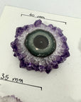 Wholesale Amethyst Stalactite Slices for Jewelry Making - Bulk Flat Set - STS0039