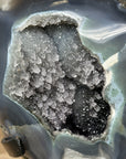 Natural agate Geode with Outstanding Crystal Formation - MWS0458