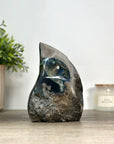 Amethyst & Agate Stone Flame Carving - FST0163