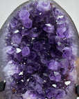Spectacular Natural Amethyst Geode with Large Purple Crystals - MWS1446