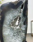 Natural Agate & Quartz Stone Slice - MWS3001