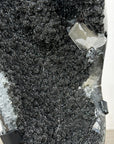Unique Black Sugar Amethyst Geode - MWS2386