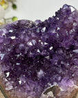 Uruguayan Amethyst Crystal Cluster with Deep Purple Points - CBP1144