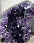 Deep Purple Natural Amethyst Geode Statement Piece - MWS2551