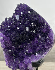 Top Grade Amethyst Crystal Cluster with Deep Purple Points for Home Decor - MWS2676