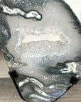 Quartz & Green Jasper Stone Portal on Stand - MWS2857