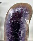 Natural Amethyst Geode with Metal Stand - MWS3321