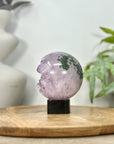Amethyst Druzy Sphere Geode - SPH0212