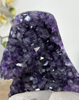 Natural Amethyst Cathedral with Calcite Crystal - CBP1130