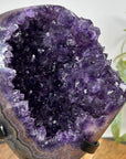Natural Uruguayan Amethyst Geode on Stand - MWS3097