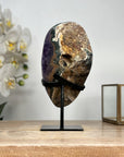 A Grade Deep Purple Amethyst Cluster with Large Crystals - MWS1861