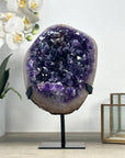 Natural Amethyst CRystal with Large & Shinny Crystals - MWS2208