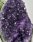 Amethyst Geode Crystal Cluster with Rich Purple Crystals - CBP1170