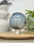 Natural Green Quartz Druzy Sphere Geode - SPH0185