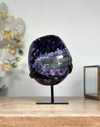 Beautiful Deep Purple Amethyst Crystal Cluster Formation - MWS1805