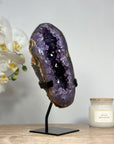 Beautiful Natural Amethyst Geode, Handpolished Piece - MWS1423