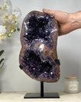 Unique Piece, Natural Amethyst & Agate Geode Specimen - MWS1508