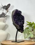 Top Quality Uruguayan Amethyst Specimen on Metal Stand - MWS3122