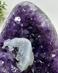 Stunning Amethyst Cathedral with Calcite Crystal Inclusion - CBP1194