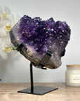 Stunning Natural Amethyst & Quartz Crystal Specimen - MWS1445