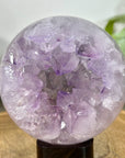 Amethyst Druzy Sphere Geode - SPH0212